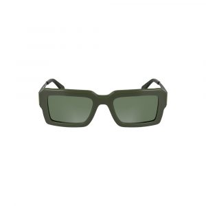 Calvin Klein Grüne Acetat-Sonnenbrille für Frauen