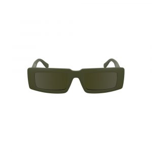 Calvin Klein Grüne Sonnenbrille aus biobasiertem Stoff