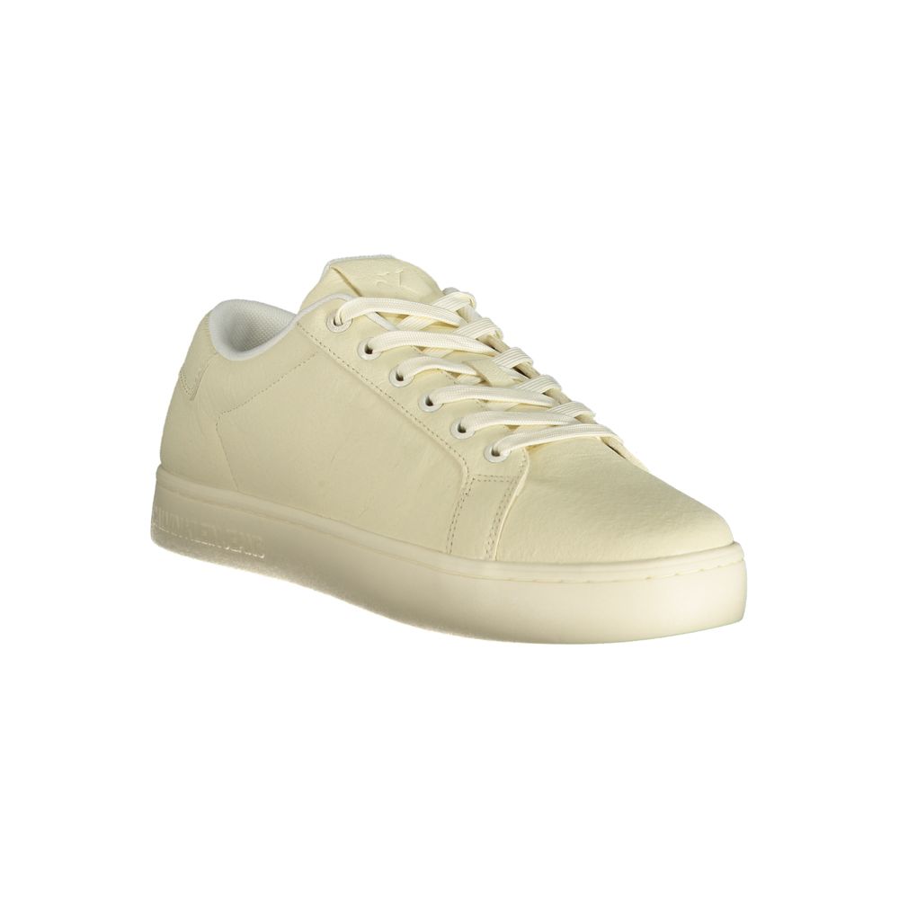 Calvin Klein Weiß Polyester Männer Sneaker – Bild 2