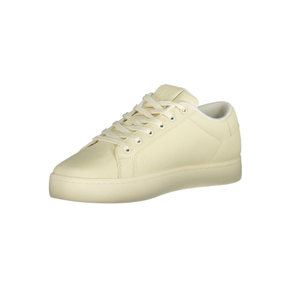 Calvin Klein Weiß Polyester Männer Sneaker – Bild 3
