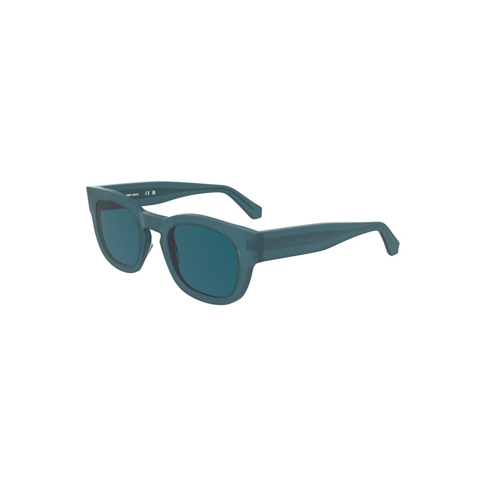 Calvin Klein Blaue Acetat-Sonnenbrille für Frauen – Bild 2