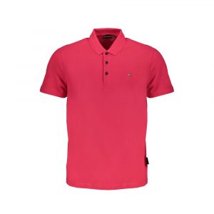 Napapijri Rosa Baumwoll-Poloshirt