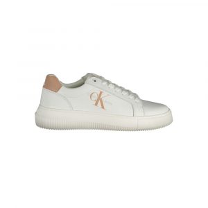 Calvin Klein Weißes Leder Damen Sneaker