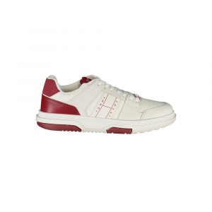 Tommy Hilfiger Rote Leder Herren Sneaker