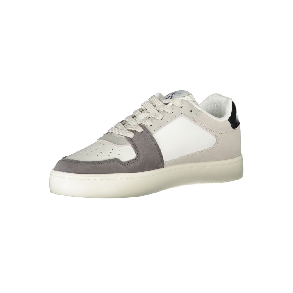 Calvin Klein Weiß Polyester Männer Sneaker – Bild 3