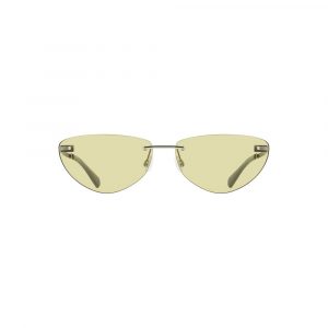 Calvin Klein Grüne Metall-Sonnenbrille für Frauen