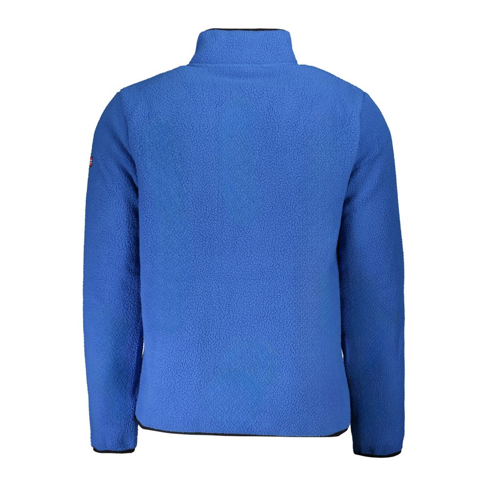 Norway 1963 Blauer Polyester-Pullover für Männer – Bild 2