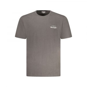 Wrangler Schwarzes T-Shirt aus Baumwolle