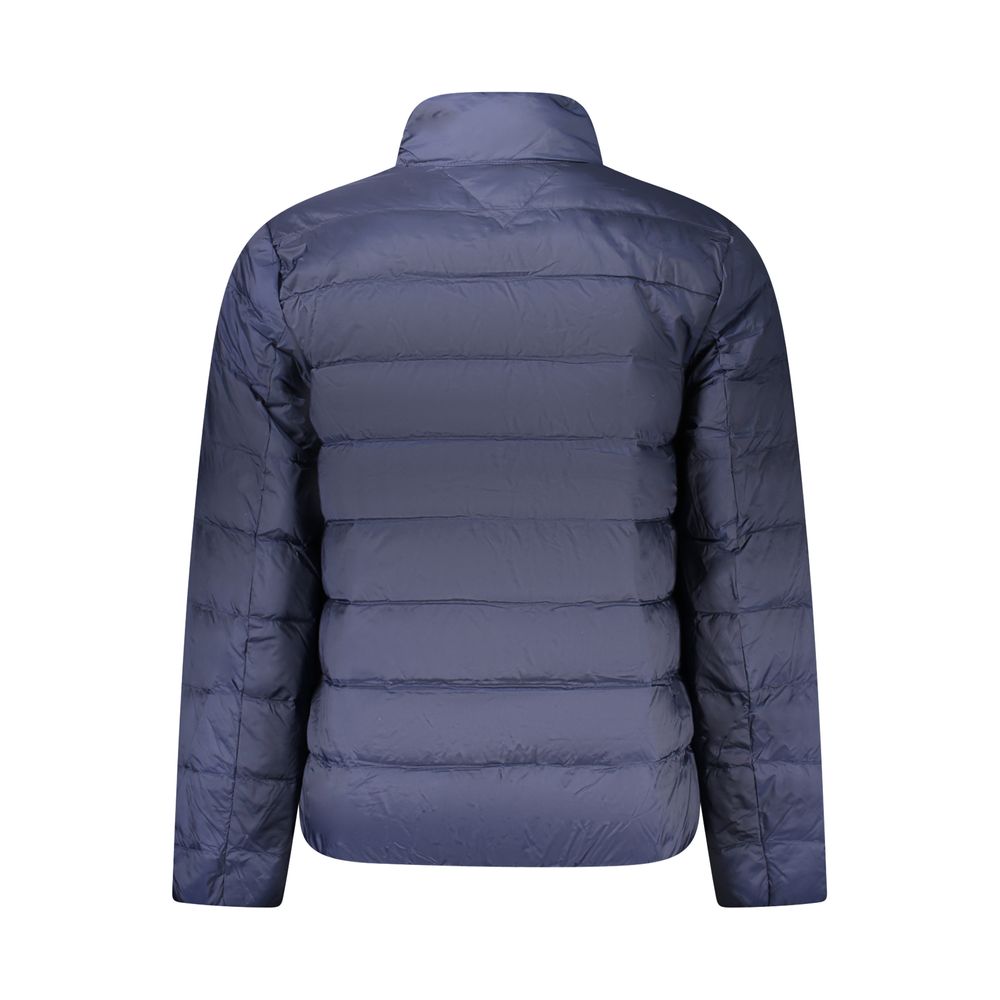 Tommy Hilfiger Blaue Polyamid Herren Jacke – Bild 2