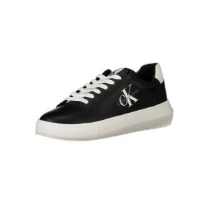 Calvin Klein Schwarzer Polyester Damen Sneaker