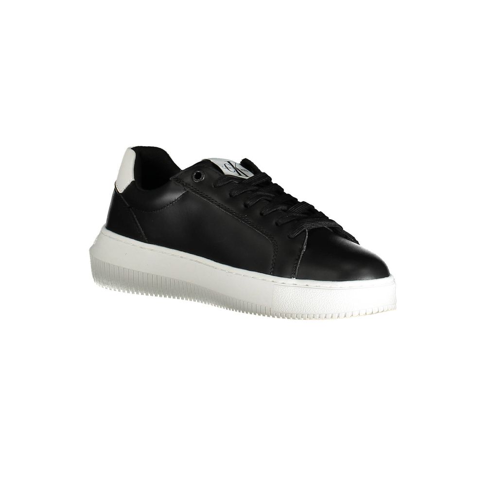 Calvin Klein Schwarzer Polyester Damen Sneaker – Bild 3