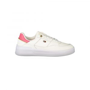 Tommy Hilfiger Weißes Polyethylen Damen Sneaker