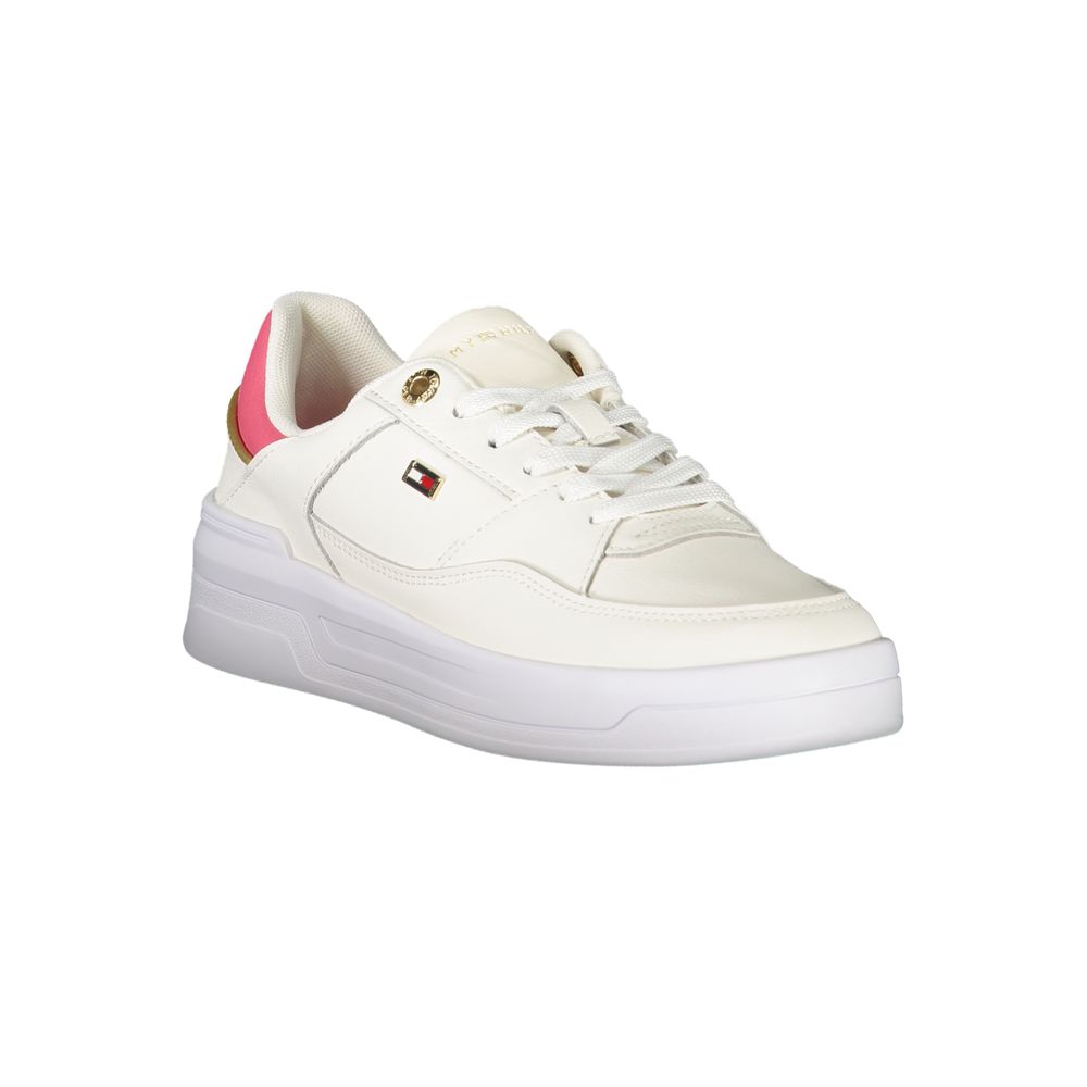 Tommy Hilfiger Weißes Polyethylen Damen Sneaker – Bild 2