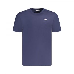 Fila Blau Baumwolle Männer T-Shirt