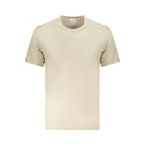Calvin Klein Beige Baumwolle Männer T-Shirt