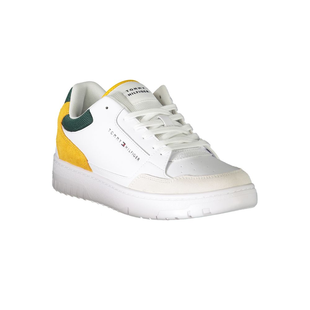 Tommy Hilfiger Weißes Polyethylen Herren Sneaker – Bild 2