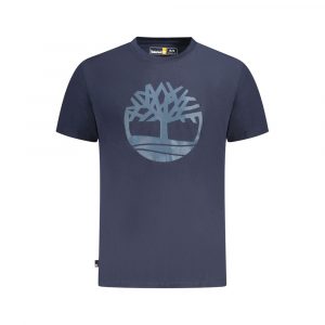 Timberland T-Shirt aus blauer Baumwolle