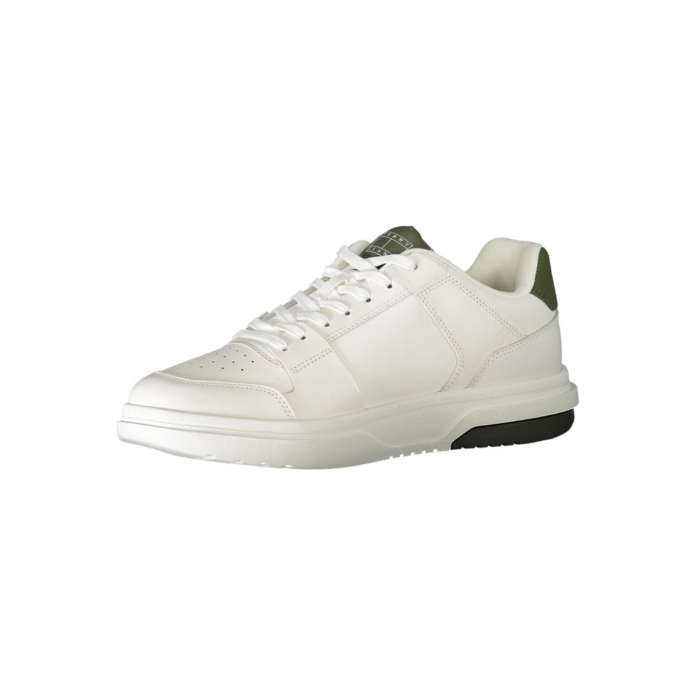 Tommy Hilfiger Weißes Polyethylen Herren Sneaker – Bild 3