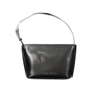 Calvin Klein Schwarz Polyester Frauen Handtasche