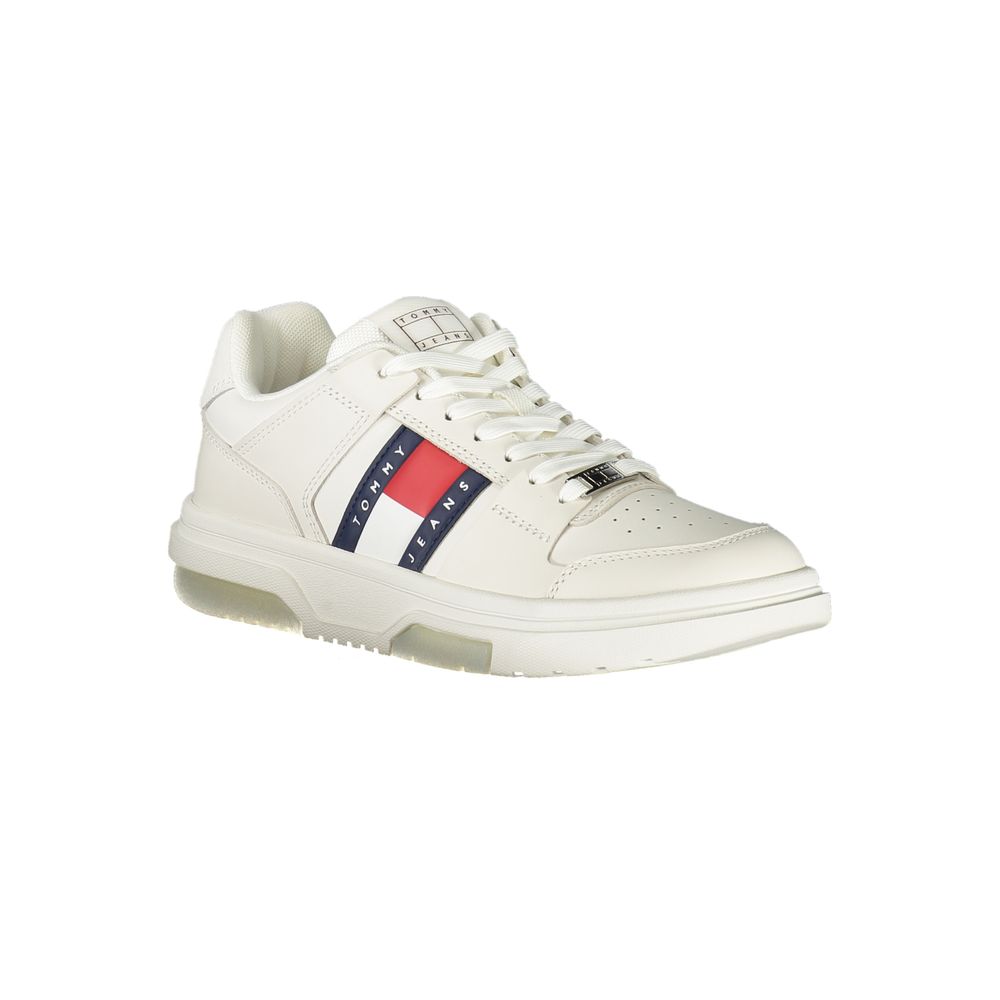 Tommy Hilfiger Weißes Leder Damen Sneaker – Bild 2