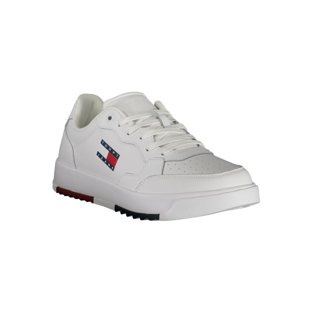 Tommy Hilfiger Weißes Polyethylen Herren Sneaker – Bild 2