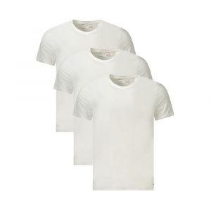 Calvin Klein Weißes Baumwolle Männer T-Shirt