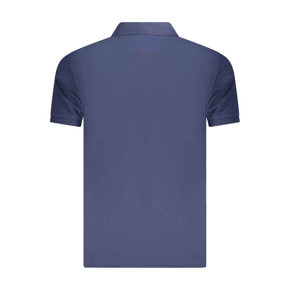 Fila Blaues Baumwoll-Poloshirt für Männer – Bild 2