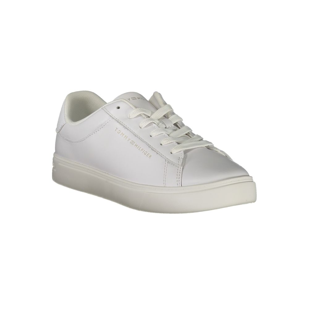 Tommy Hilfiger Weißes Polyethylen Damen Sneaker – Bild 2
