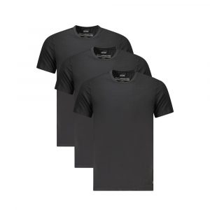 Calvin Klein Schwarzes Baumwolle Männer T-Shirt