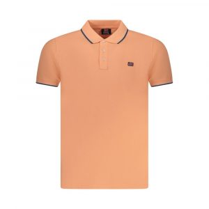 Norway 1963 Rosa Baumwoll-Poloshirt für Männer