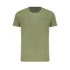 Norway 1963 T-Shirt aus grüner Baumwolle