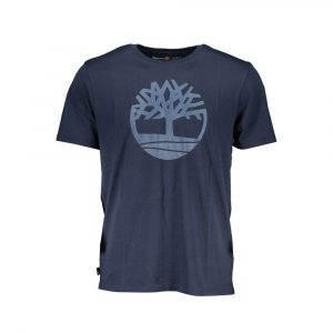 Timberland T-Shirt aus blauer Baumwolle