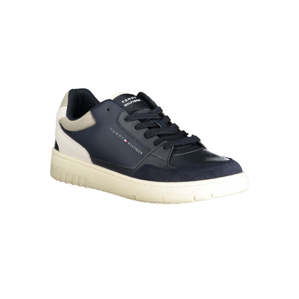 Tommy Hilfiger Blaue Polyethylen Herren Sneaker – Bild 2