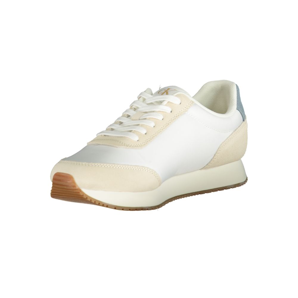 Calvin Klein Weiß Polyester Männer Sneaker – Bild 3