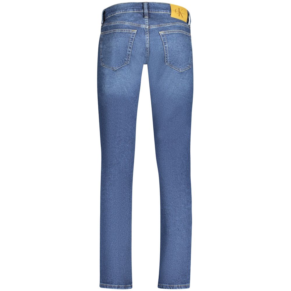 Calvin Klein Blaue Baumwolle Männer Jeans – Bild 2