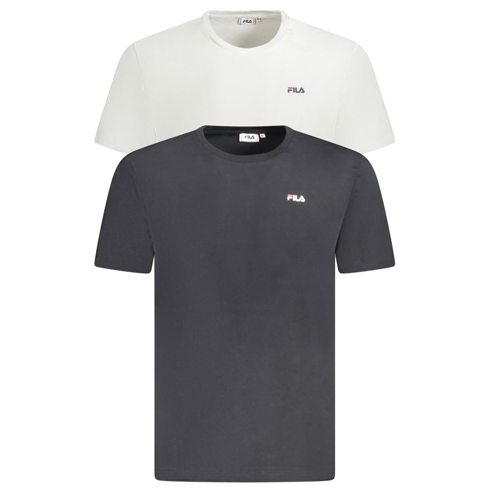Fila Weißes Baumwolle Männer T-Shirt