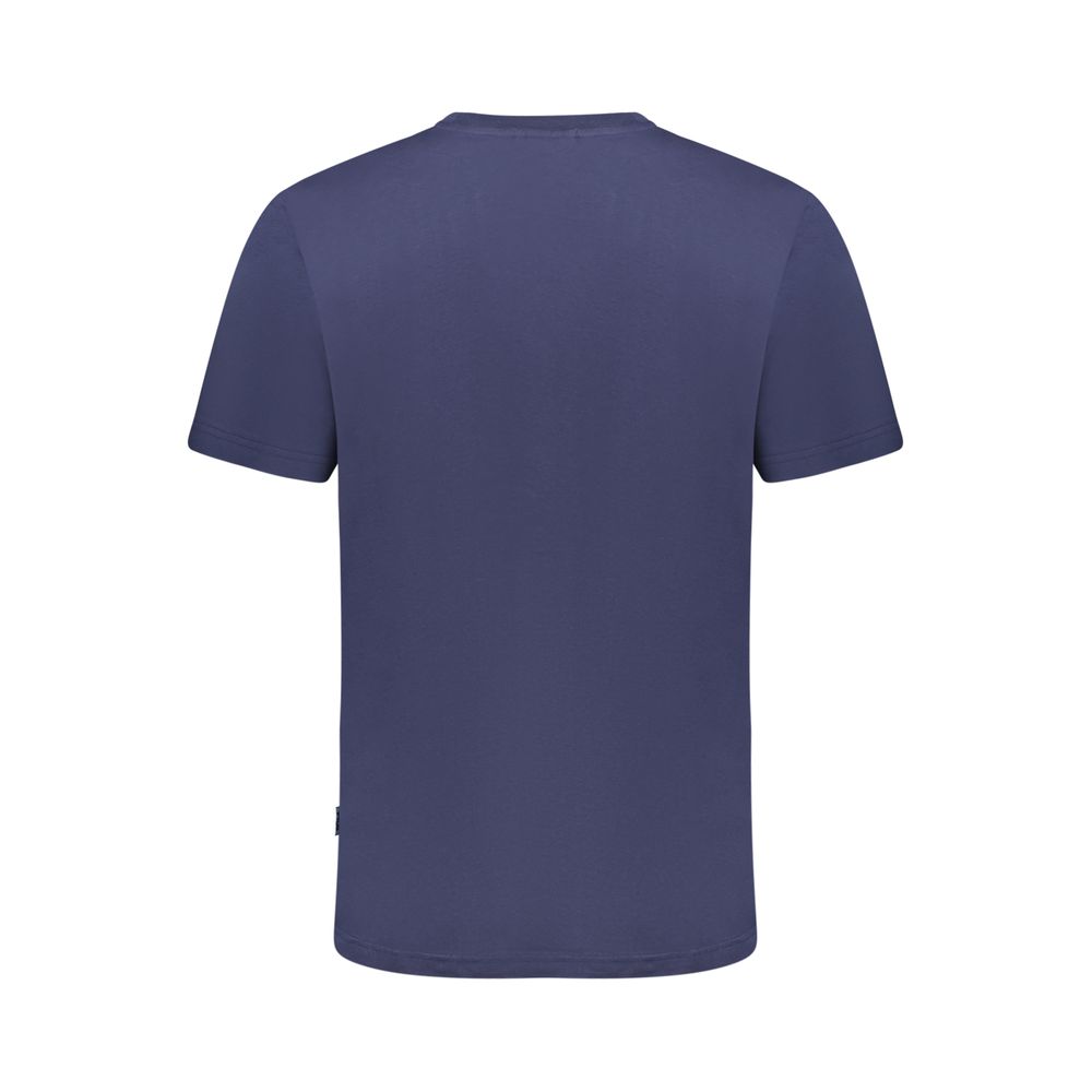 Fila Blau Baumwolle Männer T-Shirt – Bild 2