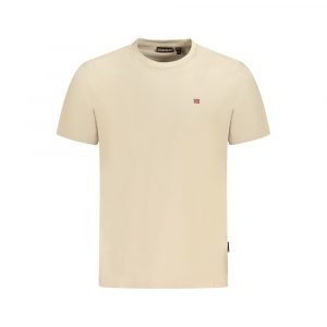Napapijri Beige Baumwolle Männer T-Shirt
