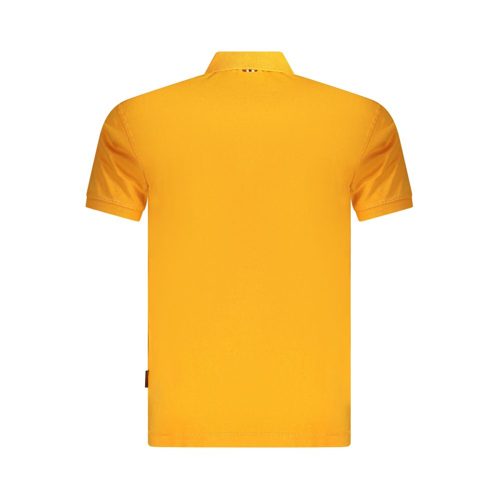 Napapijri Orangefarbenes Baumwoll-Poloshirt für Männer – Bild 2