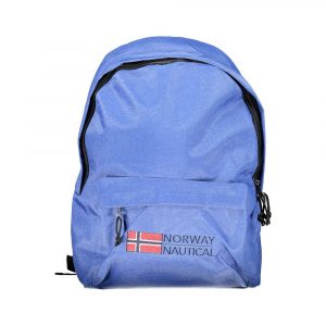 Norway 1963 Blauer Polyester-Rucksack für Männer