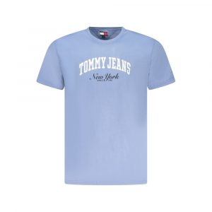 Tommy Hilfiger Blau Baumwolle Männer T-Shirt