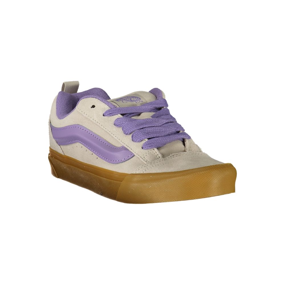 Vans Graue Leder Damen Sneaker – Bild 2