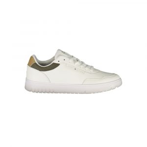 Tommy Hilfiger Weißes Leder Herren Sneaker