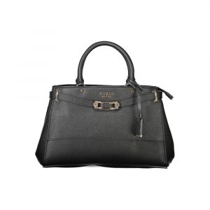 Guess Jeans Schwarze Polyethylen-Handtasche