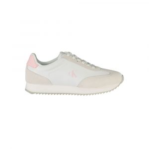 Calvin Klein Weißes Leder Damen Sneaker