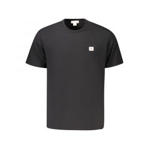 Calvin Klein Schwarzes T-Shirt aus Baumwolle