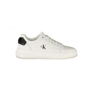 Calvin Klein Weißes Leder Damen Sneaker