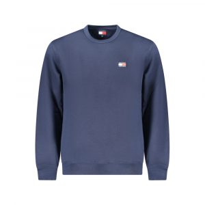 Tommy Hilfiger Blauer Baumwollpullover für Männer