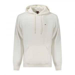 Tommy Hilfiger Weißer Baumwollpullover für Männer