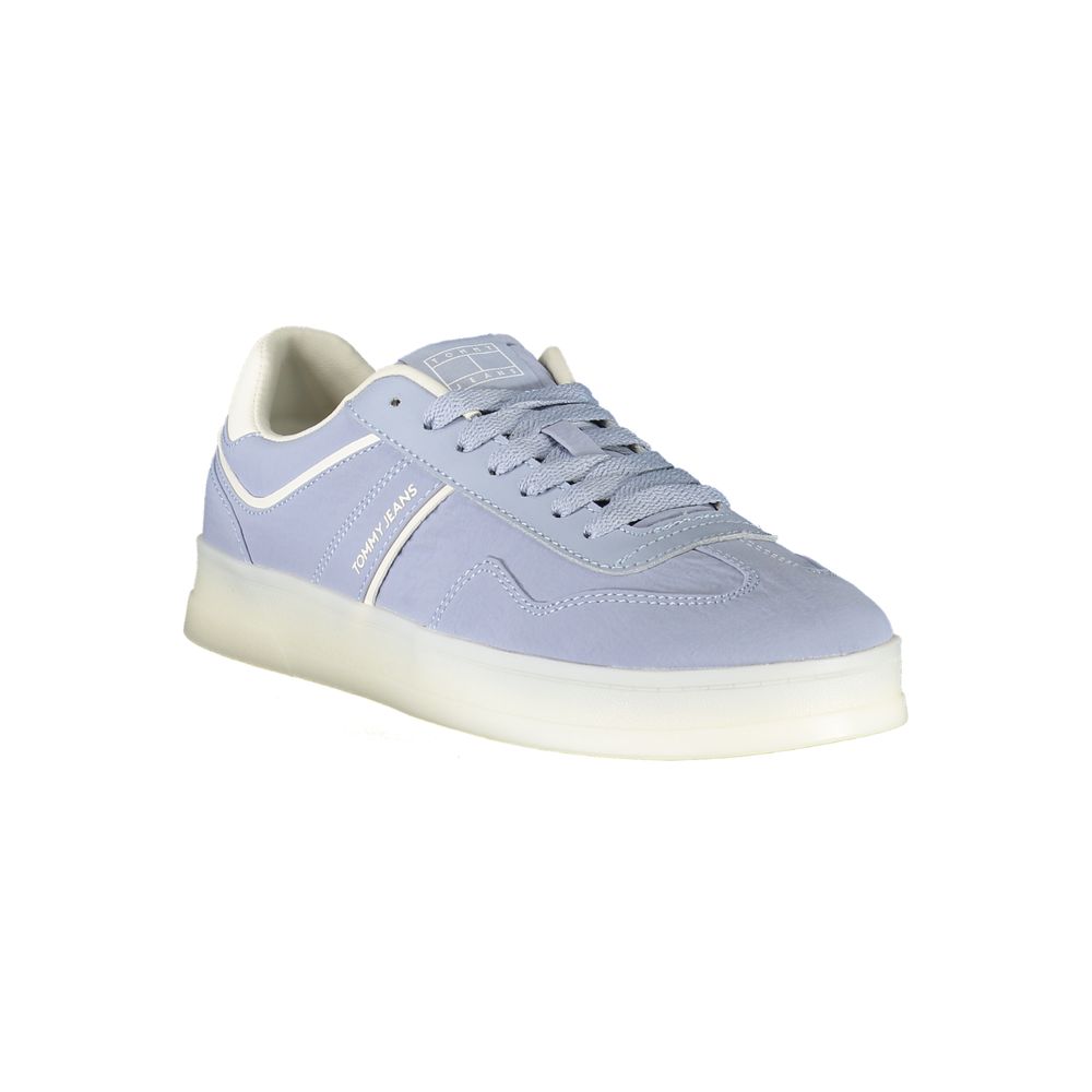 Tommy Hilfiger Blaue Leder Damen Sneaker – Bild 2